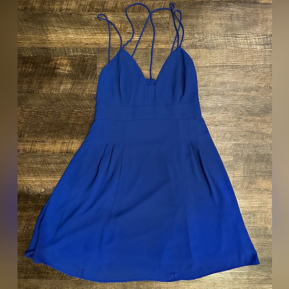 Express Blue Mini Dress